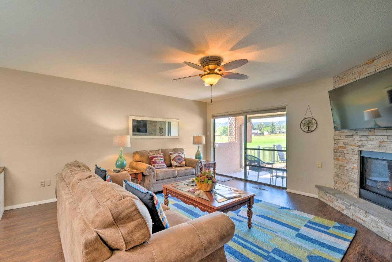 Bright Ruidoso Condo With Deck And Golf Course Views! Buitenkant foto