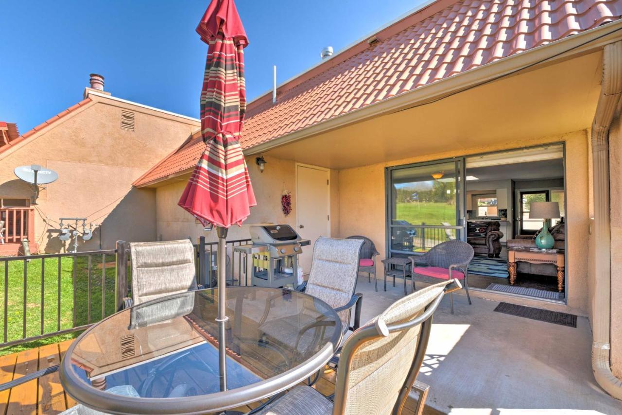 Bright Ruidoso Condo With Deck And Golf Course Views! Buitenkant foto